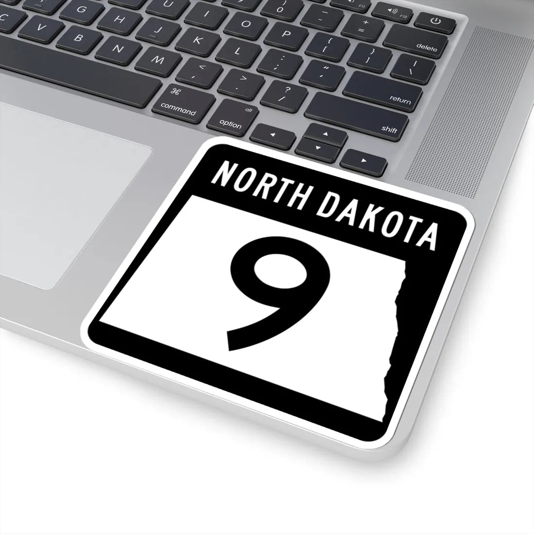ND-9 2015 (North Dakota) (Road Sign) STICKER Vinyl Kiss-Cut Decal - The Sticker Space