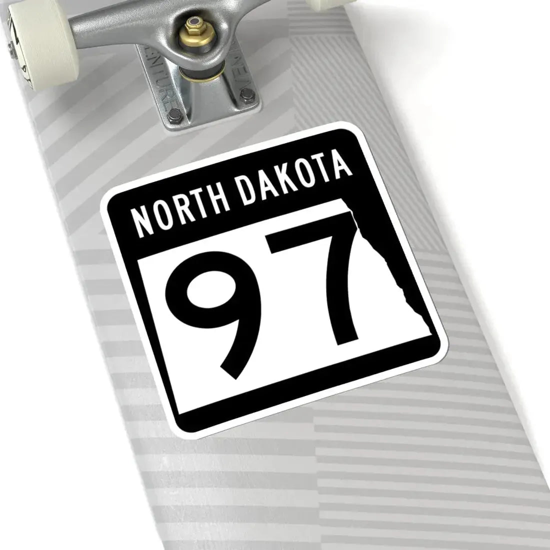 ND-97 2015 (North Dakota) (Road Sign) STICKER Vinyl Kiss-Cut Decal - The Sticker Space
