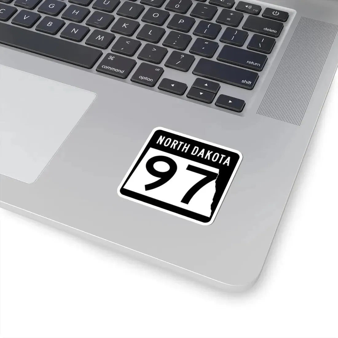 ND-97 2015 (North Dakota) (Road Sign) STICKER Vinyl Kiss-Cut Decal - The Sticker Space