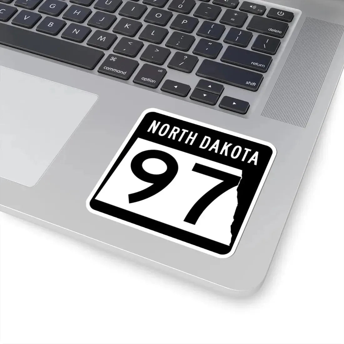 ND-97 2015 (North Dakota) (Road Sign) STICKER Vinyl Kiss-Cut Decal - The Sticker Space