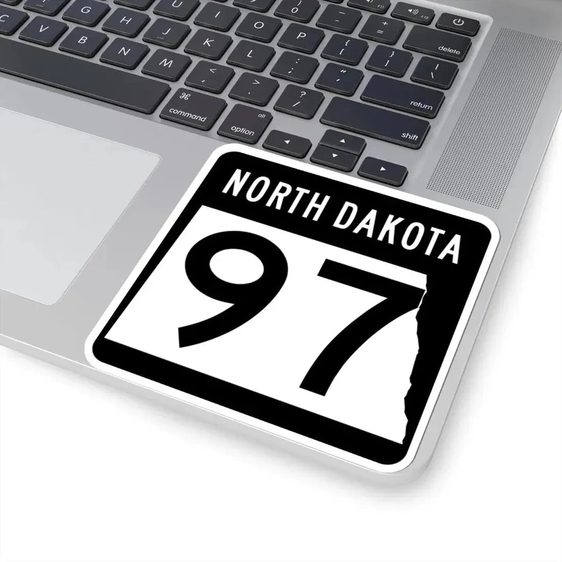 ND-97 2015 (North Dakota) (Road Sign) STICKER Vinyl Kiss-Cut Decal - The Sticker Space