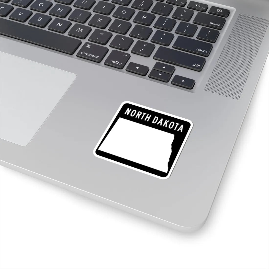 ND-blank (North Dakota) (Road Sign) STICKER Vinyl Kiss-Cut Decal - The Sticker Space