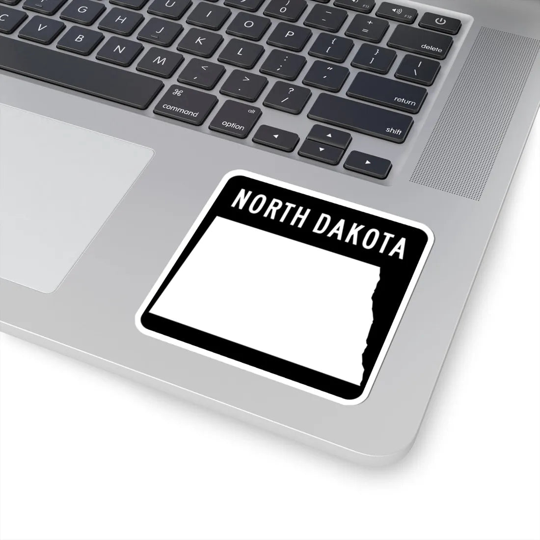 ND-blank (North Dakota) (Road Sign) STICKER Vinyl Kiss-Cut Decal - The Sticker Space