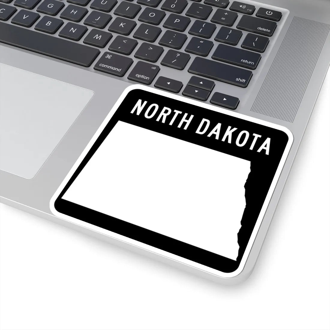 ND-blank (North Dakota) (Road Sign) STICKER Vinyl Kiss-Cut Decal - The Sticker Space
