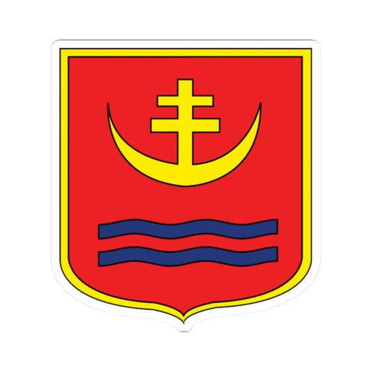 NDjamena coa (Chad) (Coat of Arms) STICKER Vinyl Kiss-Cut Decal 2 Inch White - The Sticker Space