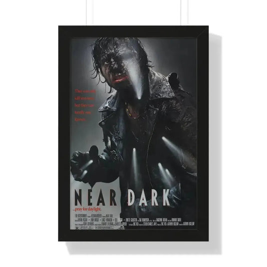NEAR DARK 1987 - Framed Movie Poster 16″ x 24″ Black - The Sticker Space
