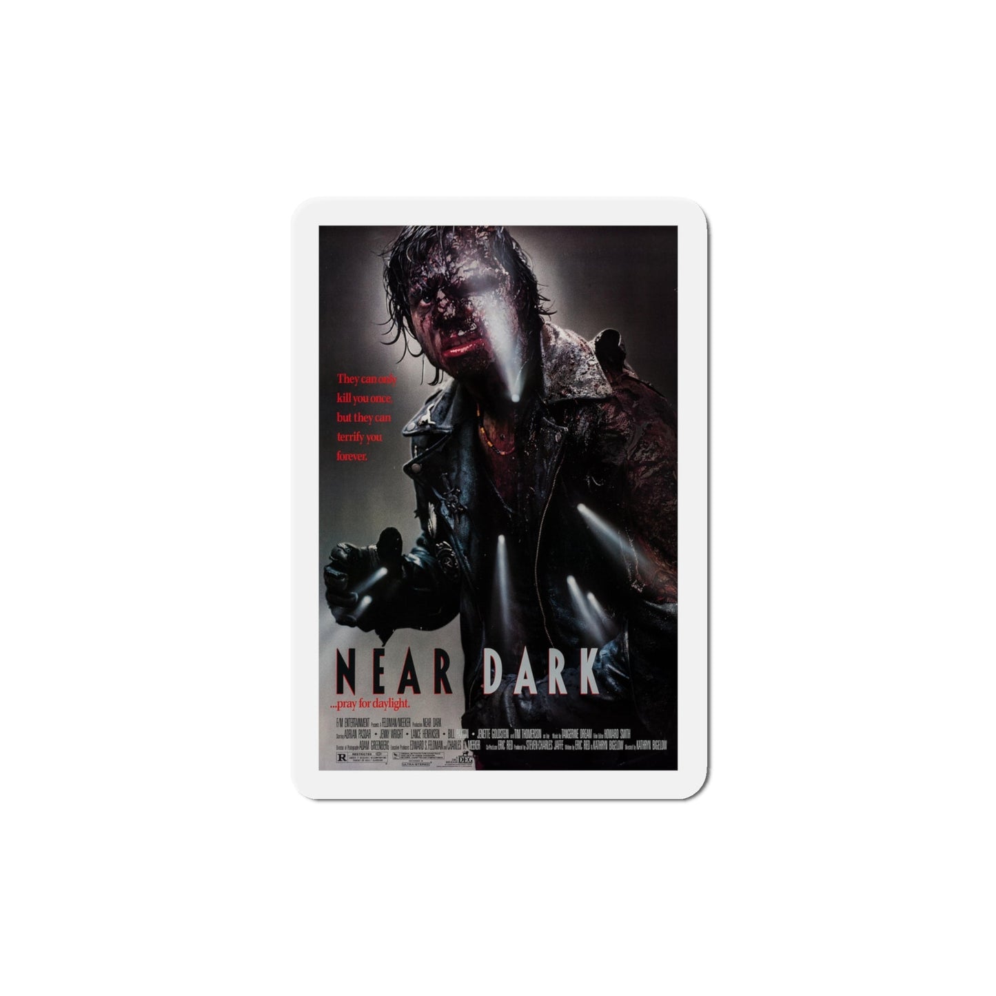 Near Dark 1987 Movie Poster Die-Cut Magnet-4" x 4"-The Sticker Space