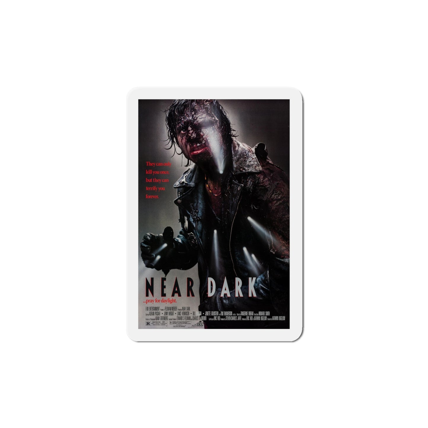 Near Dark 1987 Movie Poster Die-Cut Magnet-5" x 5"-The Sticker Space