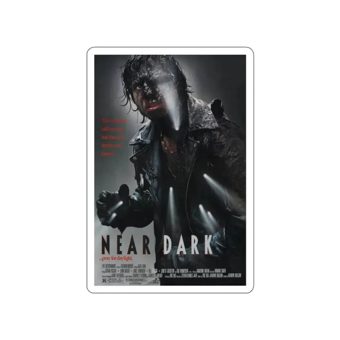 NEAR DARK 1987 Movie Poster STICKER Vinyl Die-Cut Decal 2 Inch - The Sticker Space