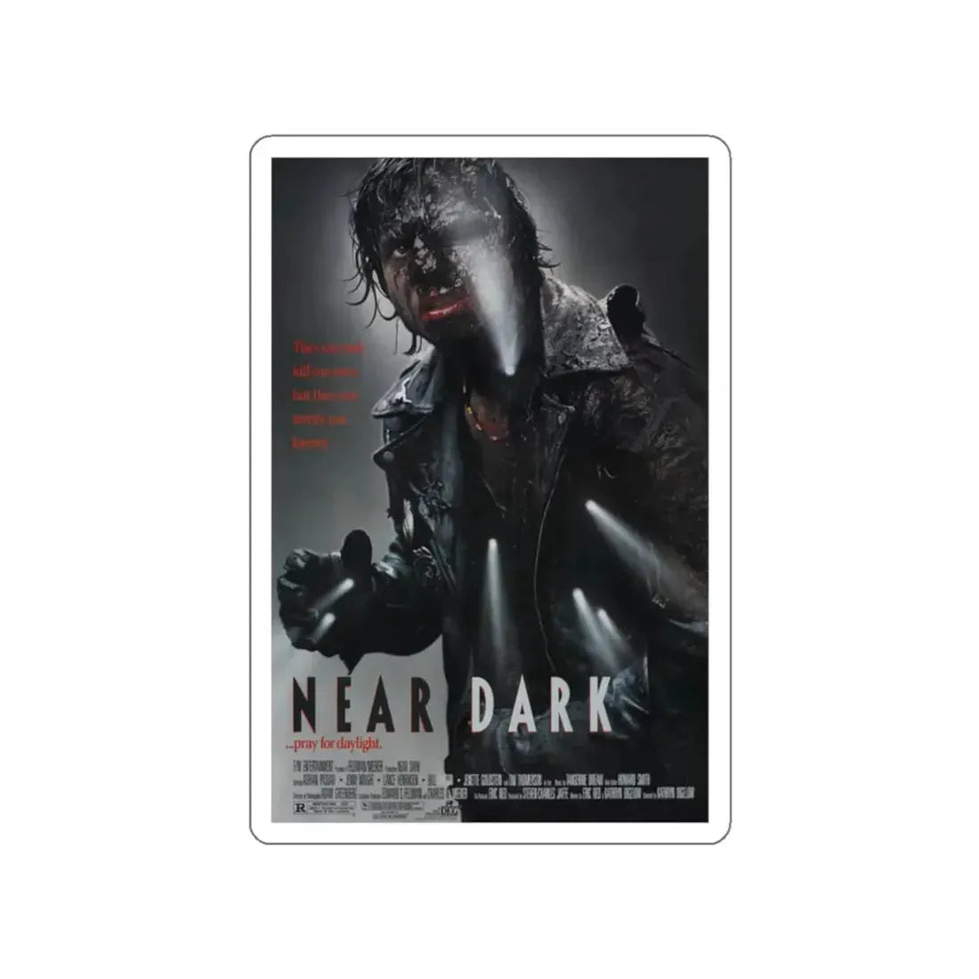 NEAR DARK 1987 Movie Poster STICKER Vinyl Die-Cut Decal - The Sticker Space