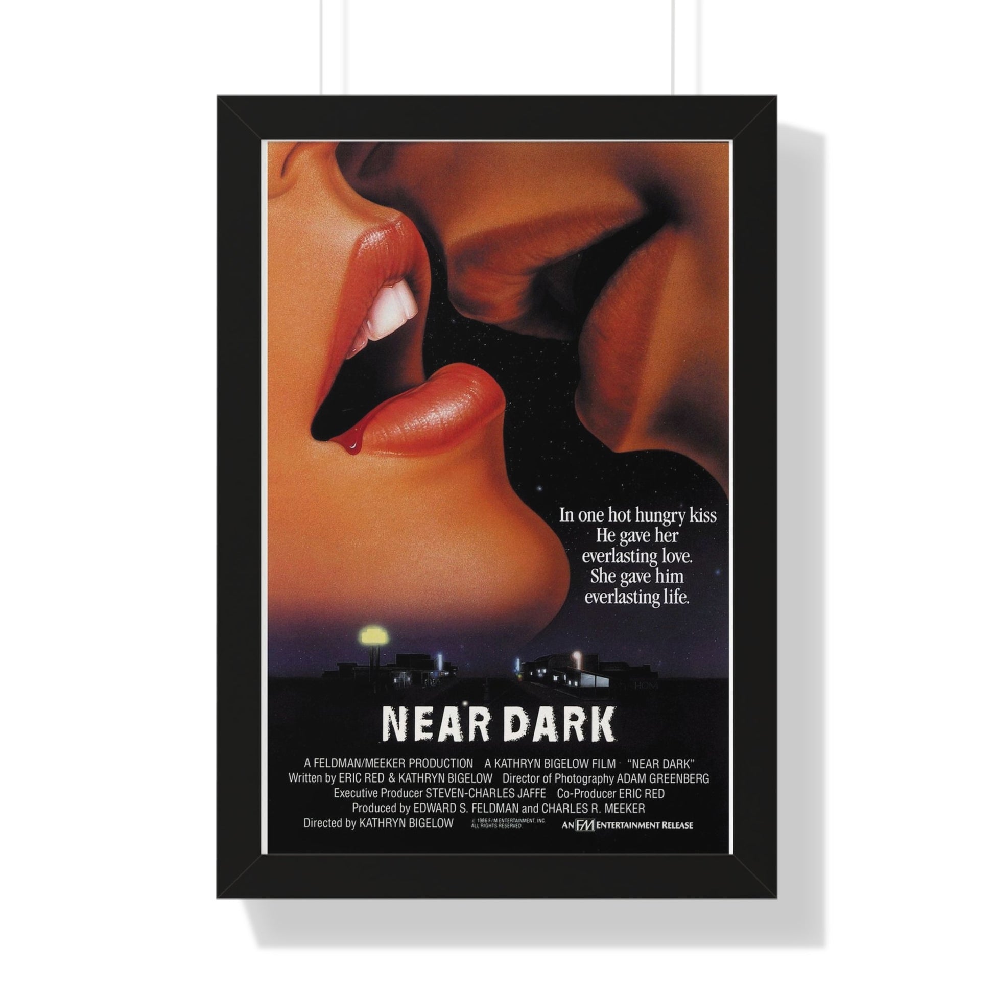 NEAR DARK (TEASER) 1987 - Framed Movie Poster-16″ x 24″-The Sticker Space