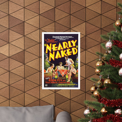 NEARLY NAKED 1933 - Paper Movie Poster-The Sticker Space