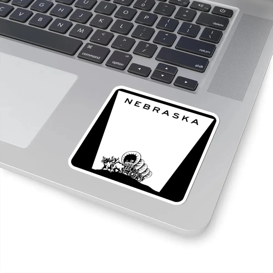 Nebraska state highway marker (Nebraska) (Road Sign) STICKER Vinyl Kiss-Cut Decal - The Sticker Space