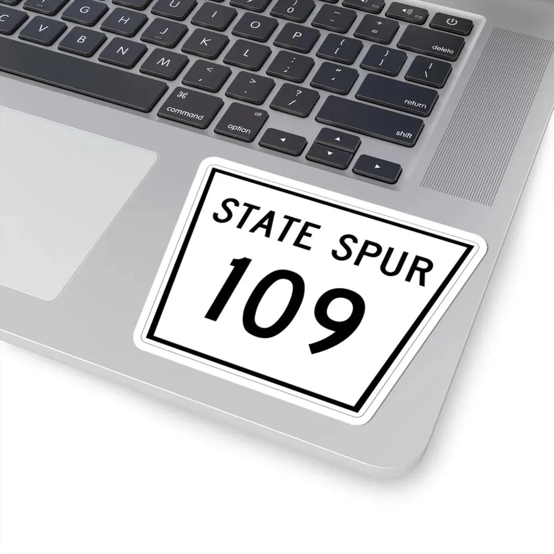 Nebraska State Spur 109 (Nebraska) (Road Sign) STICKER Vinyl Kiss-Cut Decal - The Sticker Space