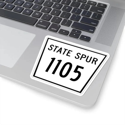 Nebraska State Spur 1105 (Nebraska) (Road Sign) STICKER Vinyl Kiss-Cut Decal - The Sticker Space