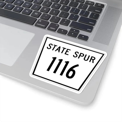 Nebraska State Spur 1116 (Nebraska) (Road Sign) STICKER Vinyl Kiss-Cut Decal - The Sticker Space
