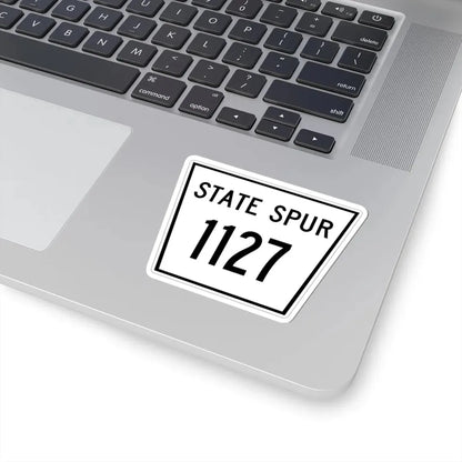 Nebraska State Spur 1127 (Nebraska) (Road Sign) STICKER Vinyl Kiss-Cut Decal - The Sticker Space