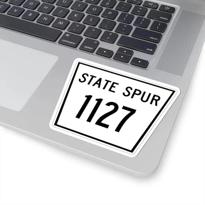 Nebraska State Spur 1127 (Nebraska) (Road Sign) STICKER Vinyl Kiss-Cut Decal - The Sticker Space