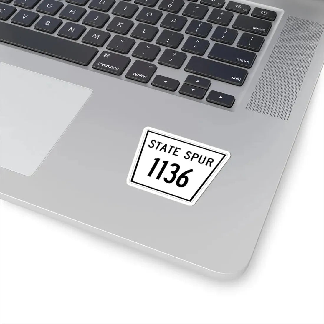 Nebraska State Spur 1136 (Nebraska) (Road Sign) STICKER Vinyl Kiss-Cut ...