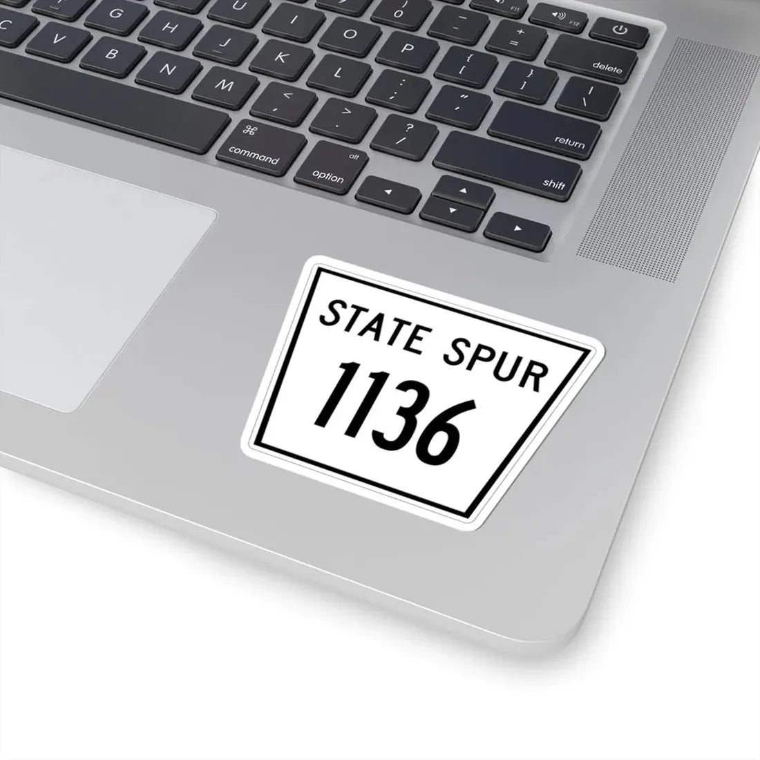 Nebraska State Spur 1136 (Nebraska) (Road Sign) STICKER Vinyl Kiss-Cut Decal - The Sticker Space