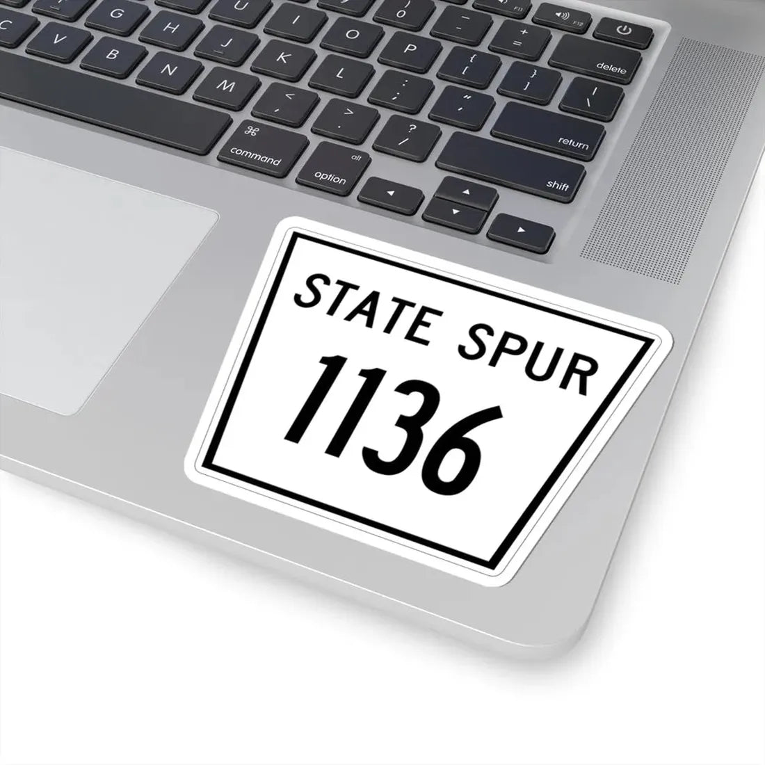 Nebraska State Spur 1136 (Nebraska) (Road Sign) STICKER Vinyl Kiss-Cut Decal - The Sticker Space