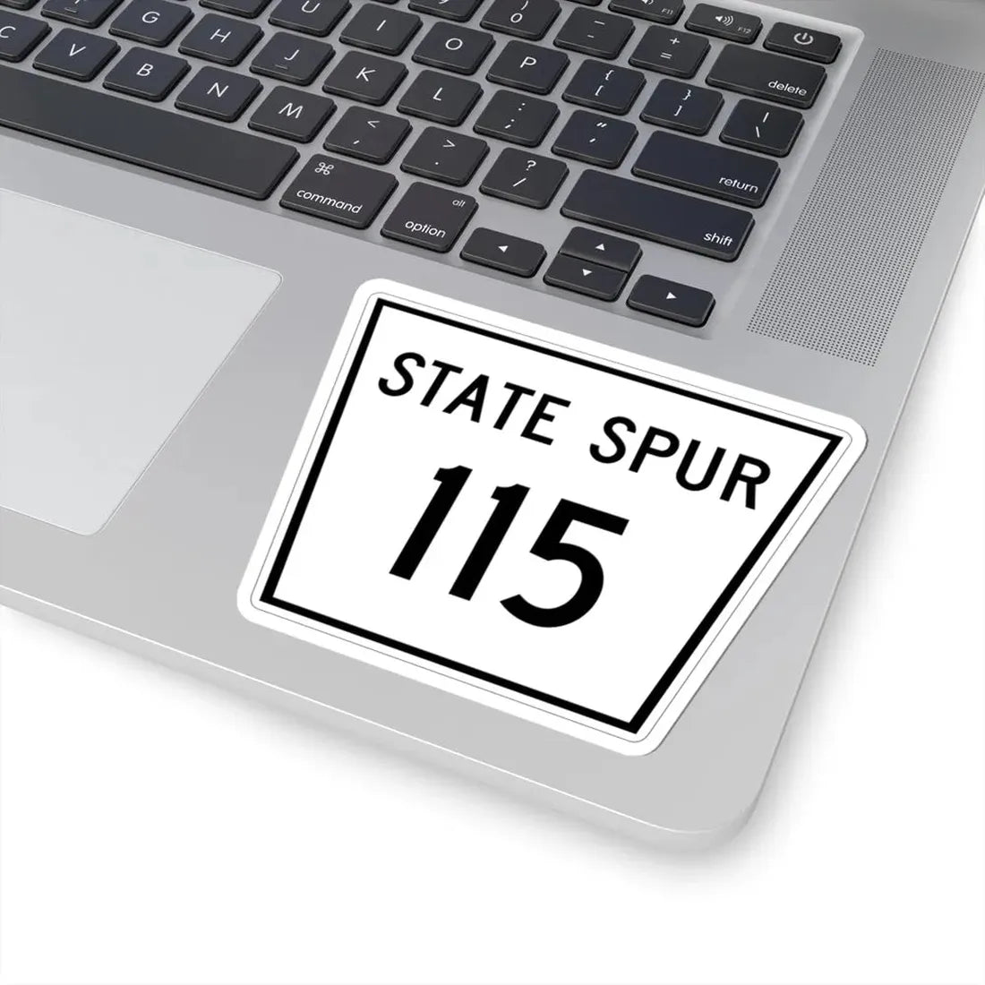 Nebraska State Spur 115 (Nebraska) (Road Sign) STICKER Vinyl Kiss-Cut Decal - The Sticker Space