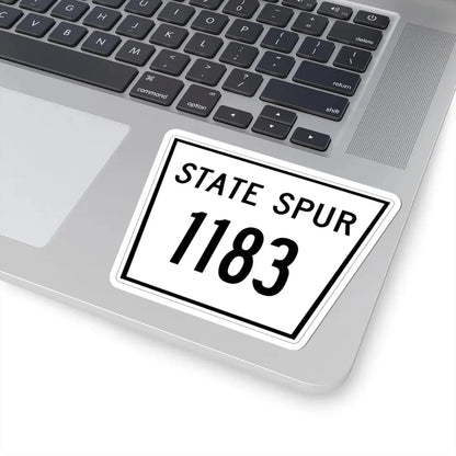 Nebraska State Spur 1183 (Nebraska) (Road Sign) STICKER Vinyl Kiss-Cut Decal - The Sticker Space