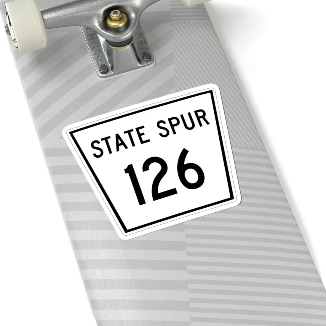 Nebraska State Spur 126 (Nebraska) (Road Sign) STICKER Vinyl Kiss-Cut Decal - The Sticker Space