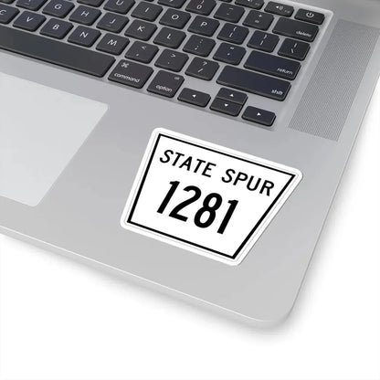Nebraska State Spur 1281 (Nebraska) (Road Sign) STICKER Vinyl Kiss-Cut Decal - The Sticker Space
