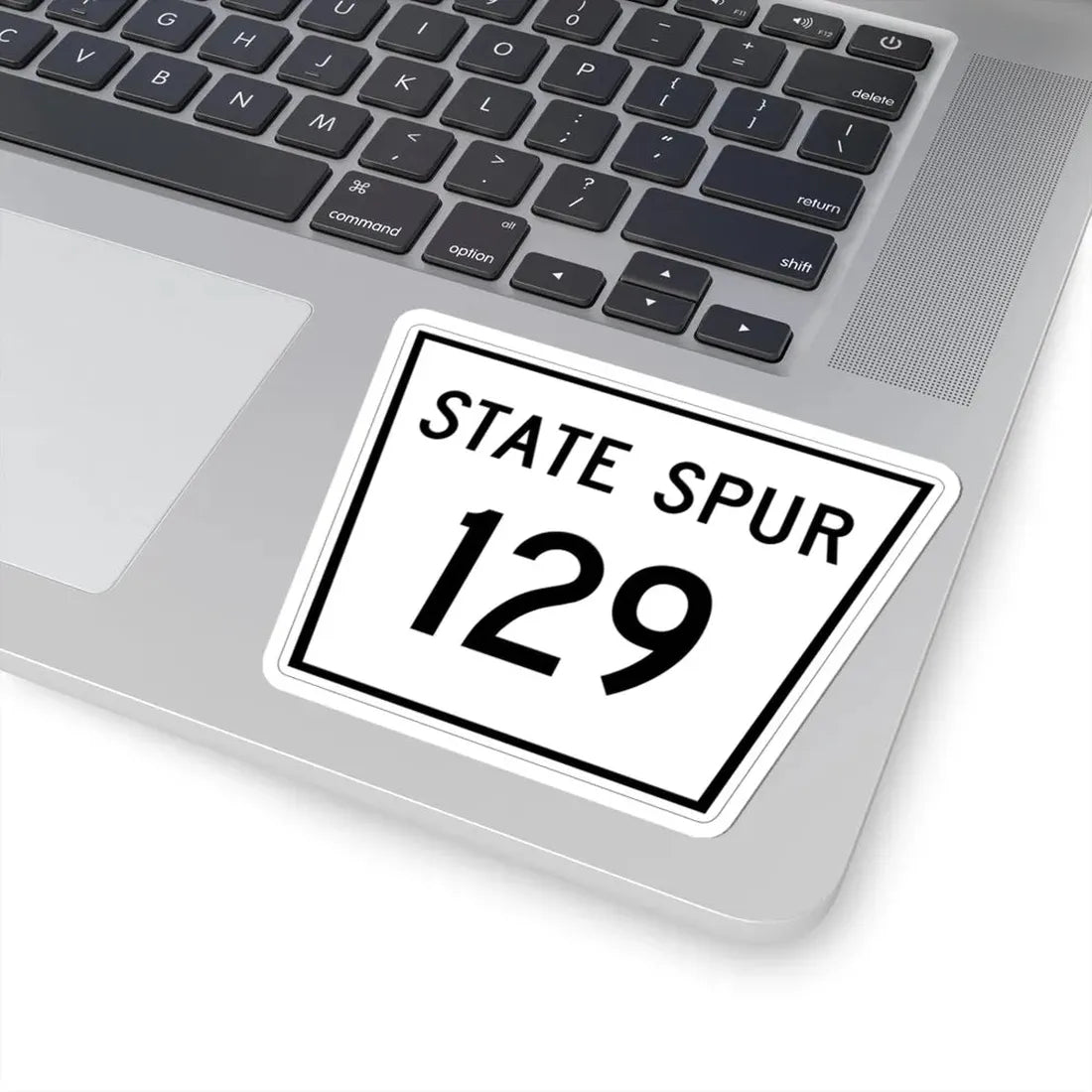 Nebraska State Spur 129 (Nebraska) (Road Sign) STICKER Vinyl Kiss-Cut Decal - The Sticker Space