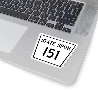 Nebraska State Spur 151 (Nebraska) (Road Sign) STICKER Vinyl Kiss-Cut Decal - The Sticker Space