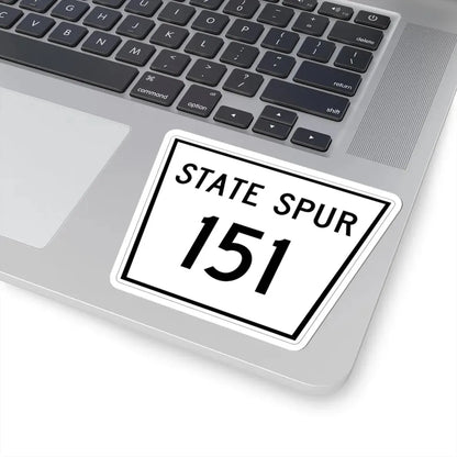 Nebraska State Spur 151 (Nebraska) (Road Sign) STICKER Vinyl Kiss-Cut Decal - The Sticker Space