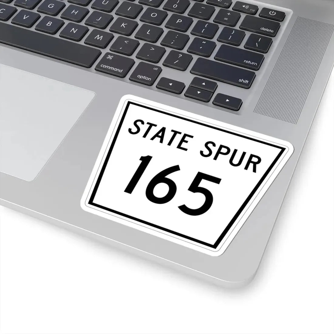 Nebraska State Spur 165 (Nebraska) (Road Sign) STICKER Vinyl Kiss-Cut Decal - The Sticker Space