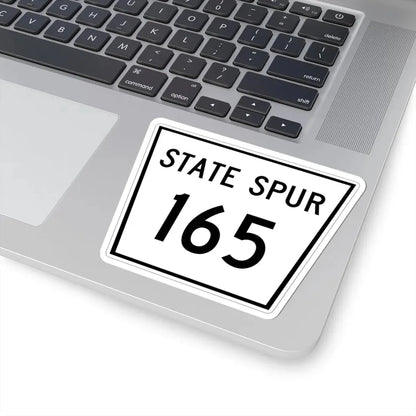 Nebraska State Spur 165 (Nebraska) (Road Sign) STICKER Vinyl Kiss-Cut Decal - The Sticker Space