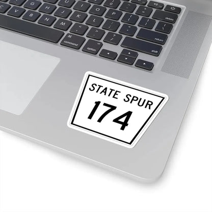 Nebraska State Spur 174 (Nebraska) (Road Sign) STICKER Vinyl Kiss-Cut Decal - The Sticker Space
