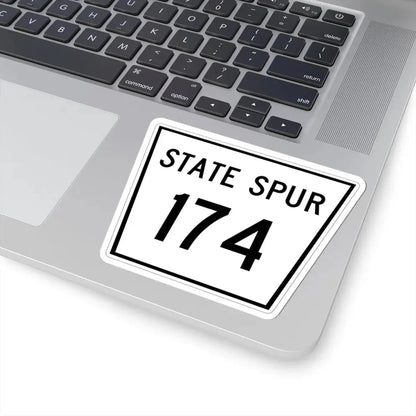 Nebraska State Spur 174 (Nebraska) (Road Sign) STICKER Vinyl Kiss-Cut Decal - The Sticker Space