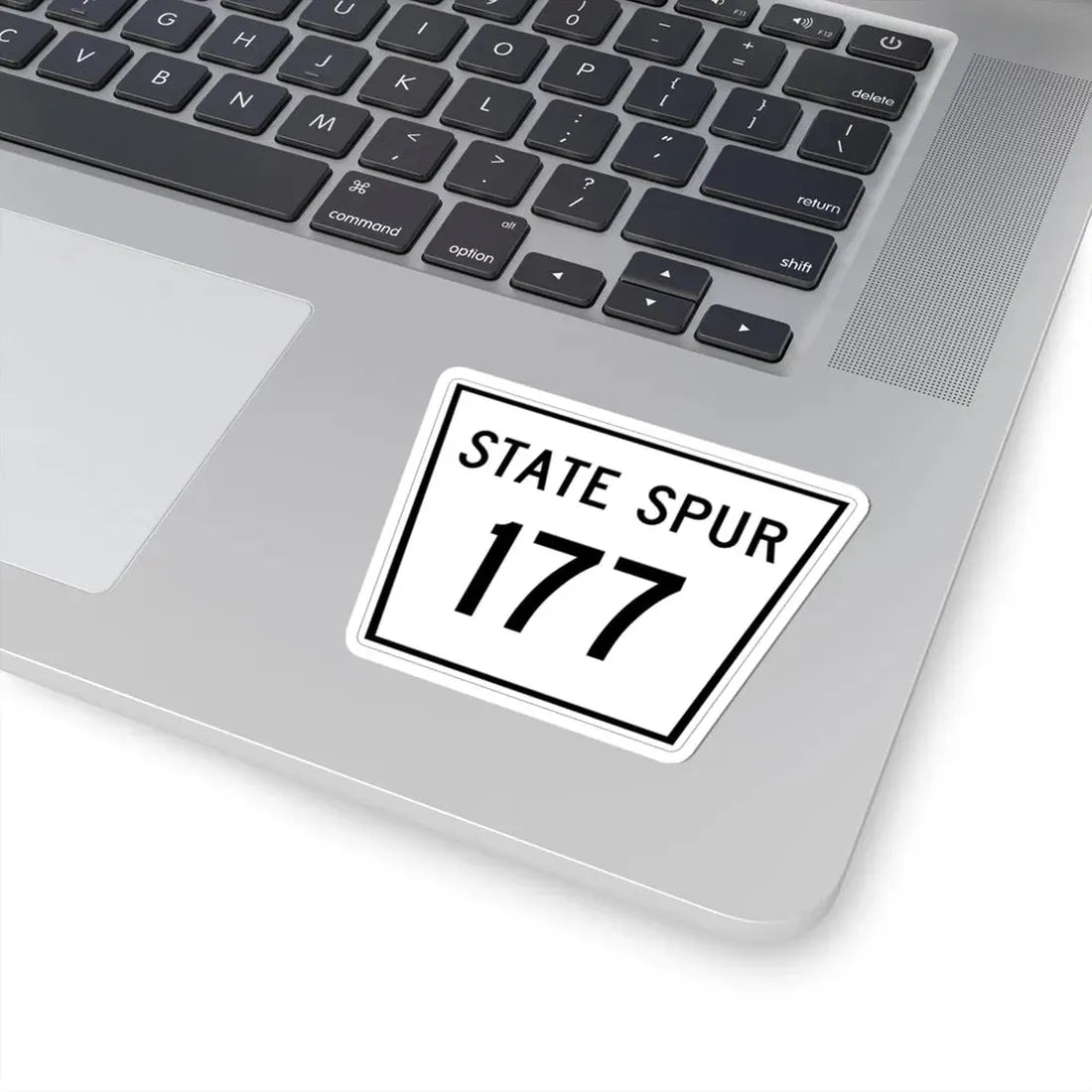 Nebraska State Spur 177 (Nebraska) (Road Sign) STICKER Vinyl Kiss-Cut Decal - The Sticker Space