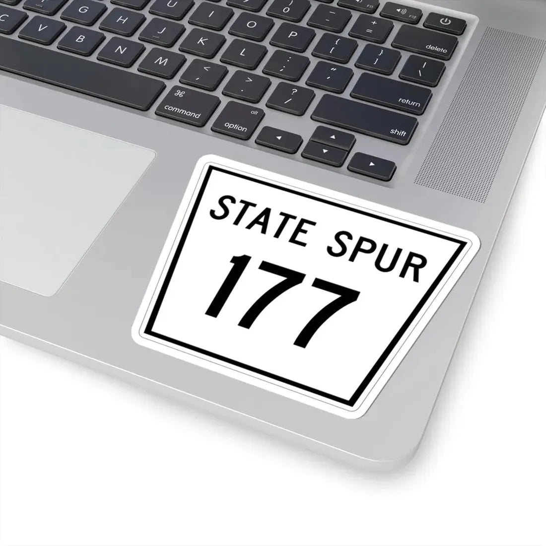 Nebraska State Spur 177 (Nebraska) (Road Sign) STICKER Vinyl Kiss-Cut Decal - The Sticker Space