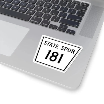 Nebraska State Spur 181 (Nebraska) (Road Sign) STICKER Vinyl Kiss-Cut Decal - The Sticker Space
