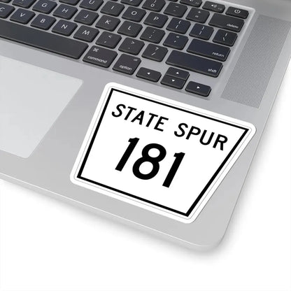 Nebraska State Spur 181 (Nebraska) (Road Sign) STICKER Vinyl Kiss-Cut Decal - The Sticker Space