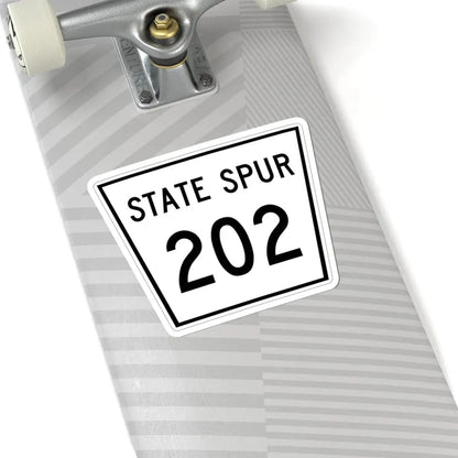 Nebraska State Spur 202 (Nebraska) (Road Sign) STICKER Vinyl Kiss-Cut Decal - The Sticker Space