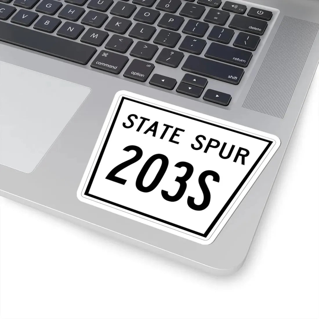 Nebraska State Spur 203S (Nebraska) (Road Sign) STICKER Vinyl Kiss-Cut Decal - The Sticker Space