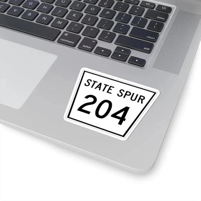 Nebraska State Spur 204 (Nebraska) (Road Sign) STICKER Vinyl Kiss-Cut Decal - The Sticker Space