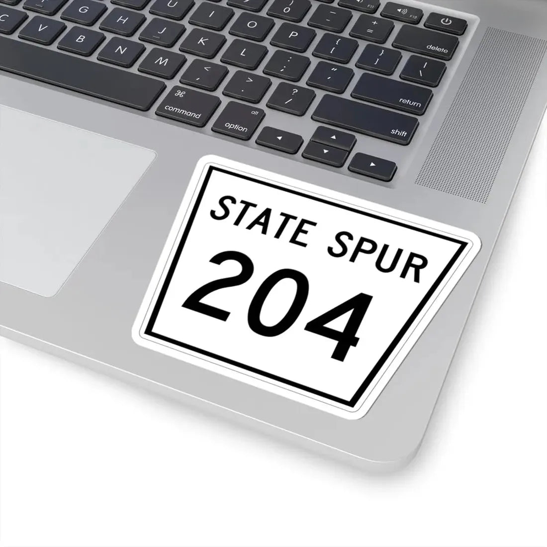 Nebraska State Spur 204 (Nebraska) (Road Sign) STICKER Vinyl Kiss-Cut Decal - The Sticker Space
