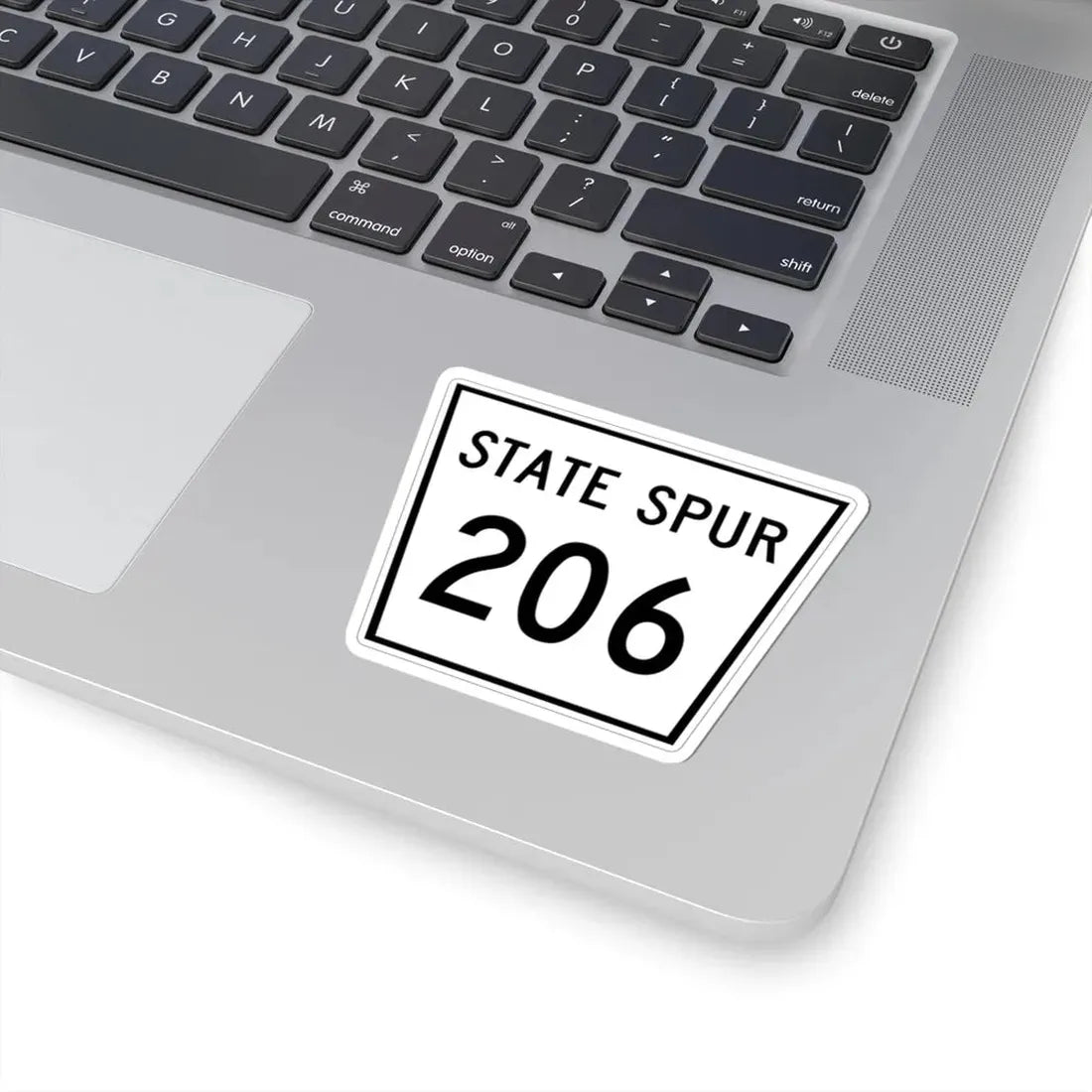 Nebraska State Spur 206 (Nebraska) (Road Sign) STICKER Vinyl Kiss-Cut Decal - The Sticker Space