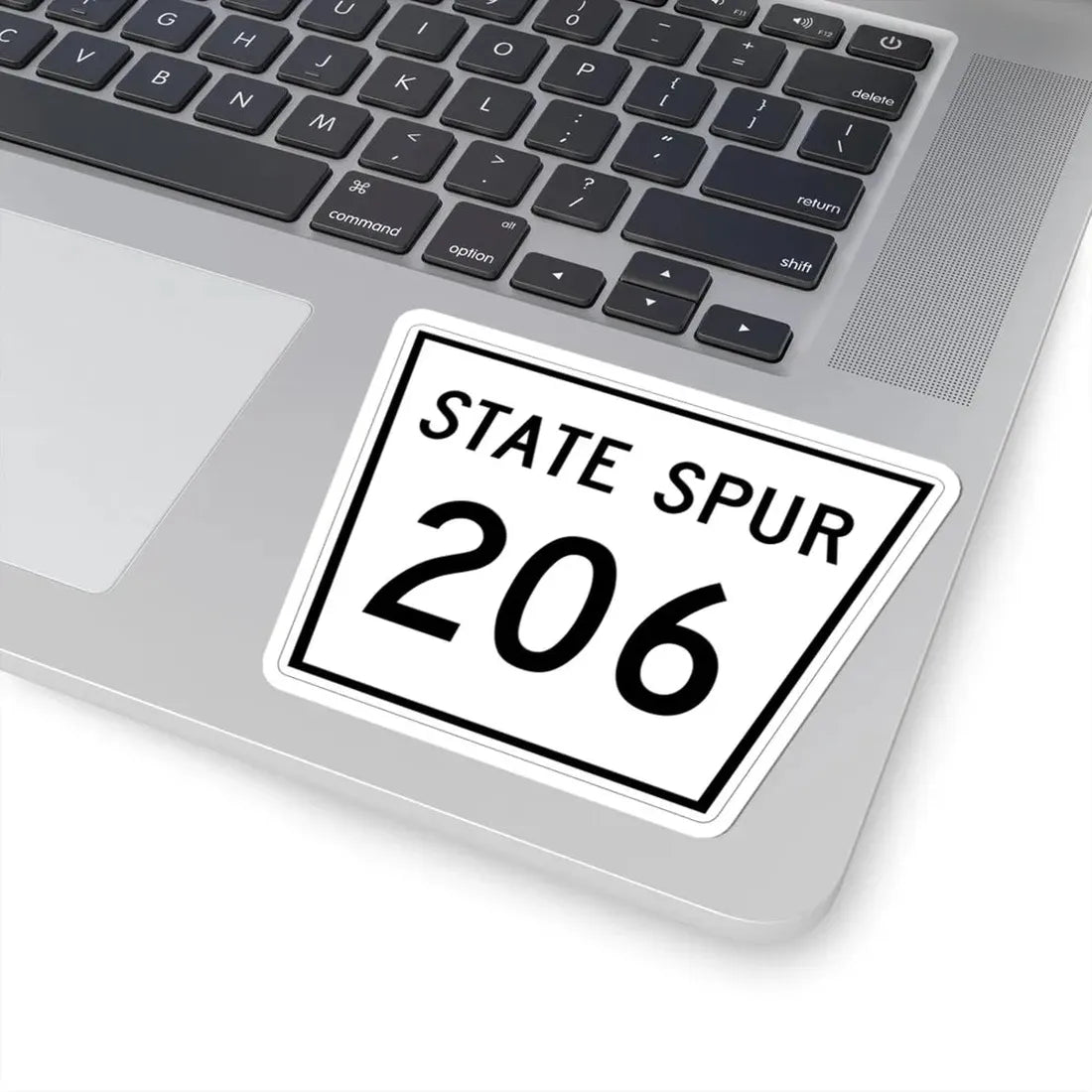 Nebraska State Spur 206 (Nebraska) (Road Sign) STICKER Vinyl Kiss-Cut Decal - The Sticker Space