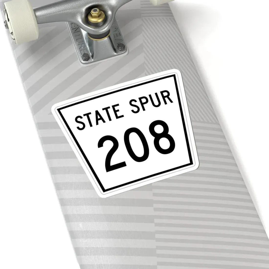 Nebraska State Spur 208 (Nebraska) (Road Sign) STICKER Vinyl Kiss-Cut Decal - The Sticker Space