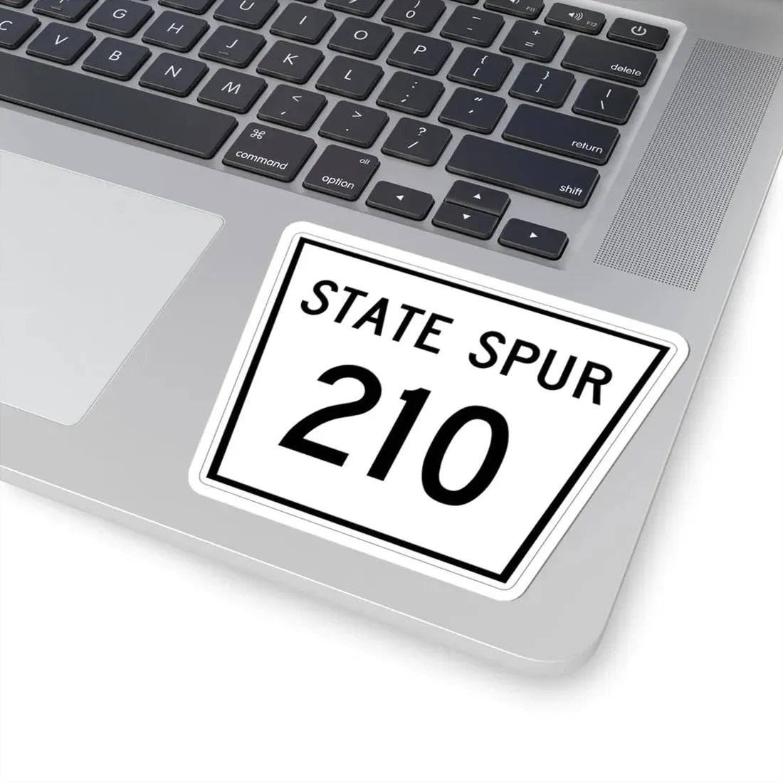 Nebraska State Spur 210 (Nebraska) (Road Sign) STICKER Vinyl Kiss-Cut Decal - The Sticker Space
