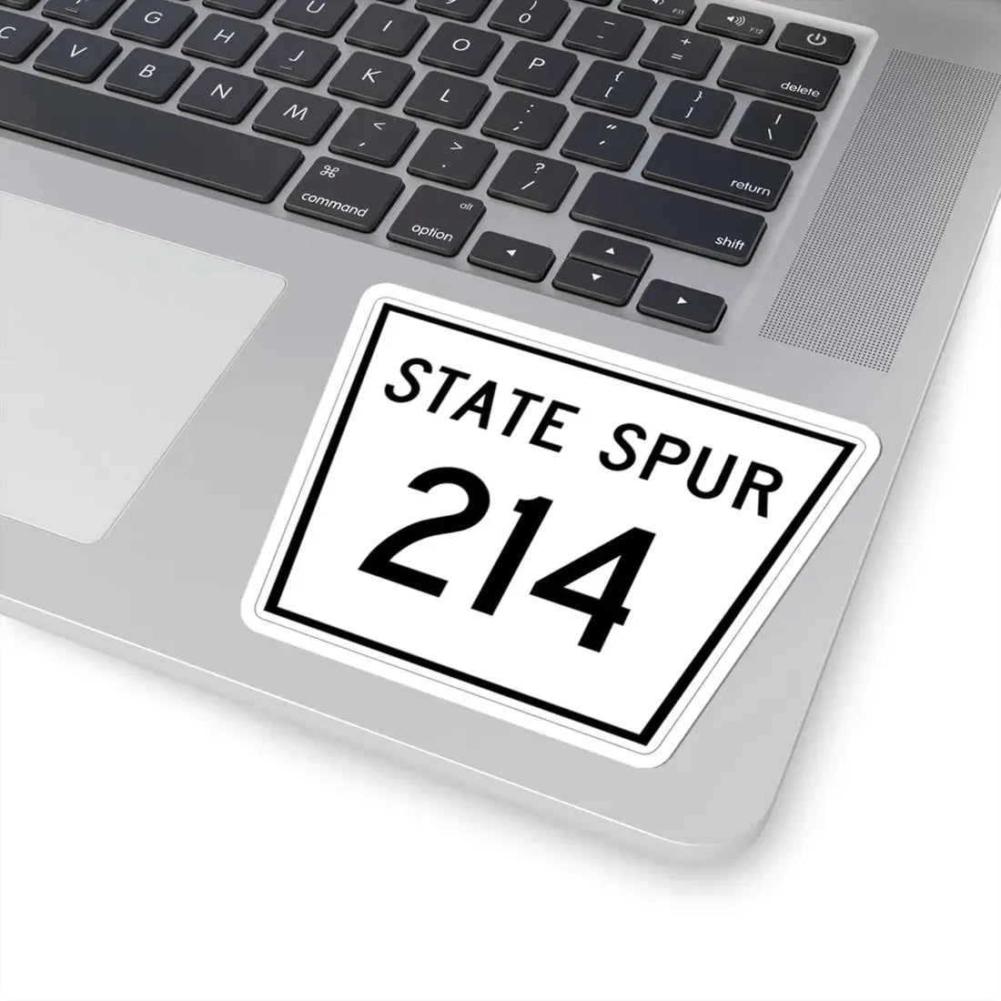 Nebraska State Spur 214 (Nebraska) (Road Sign) STICKER Vinyl Kiss-Cut Decal - The Sticker Space