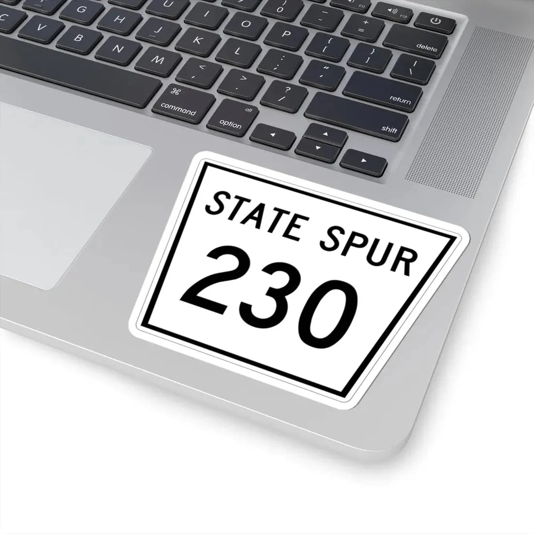 Nebraska State Spur 230 (Nebraska) (Road Sign) STICKER Vinyl Kiss-Cut Decal - The Sticker Space